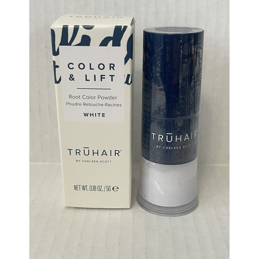 Color and Lift Root Color Powder - in WHITE-by Truhair - 0.18oz New & Sealed